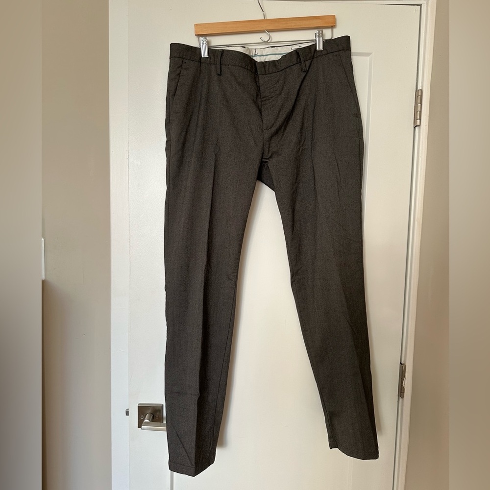 Express Charcoal Tailored Men's Pants
